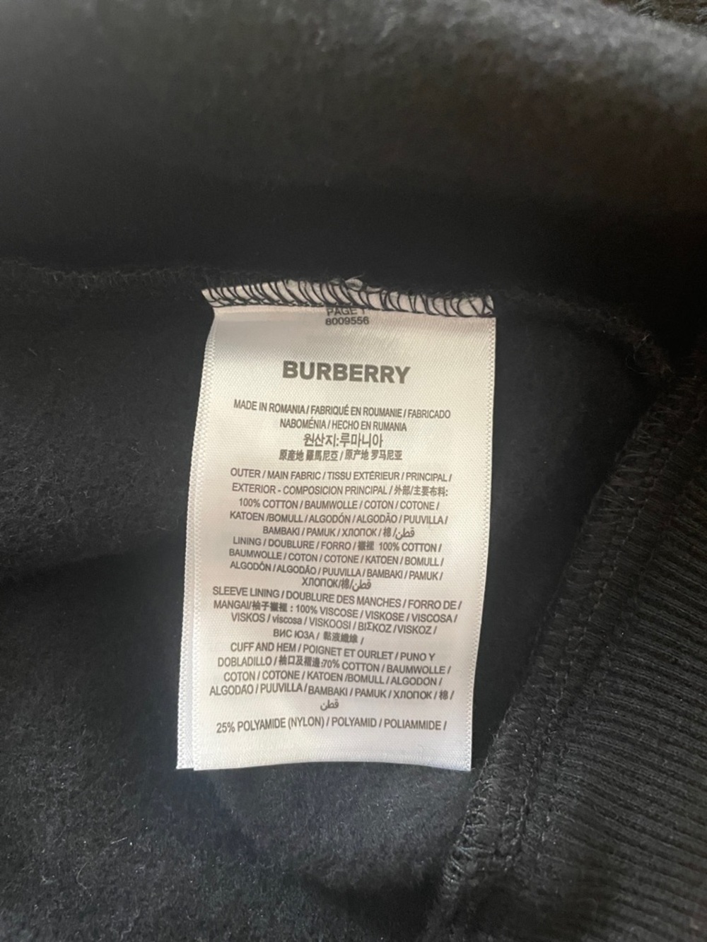 Burberry Hoodie Sweatshirt - excellent condition! - Picture 12 of 13